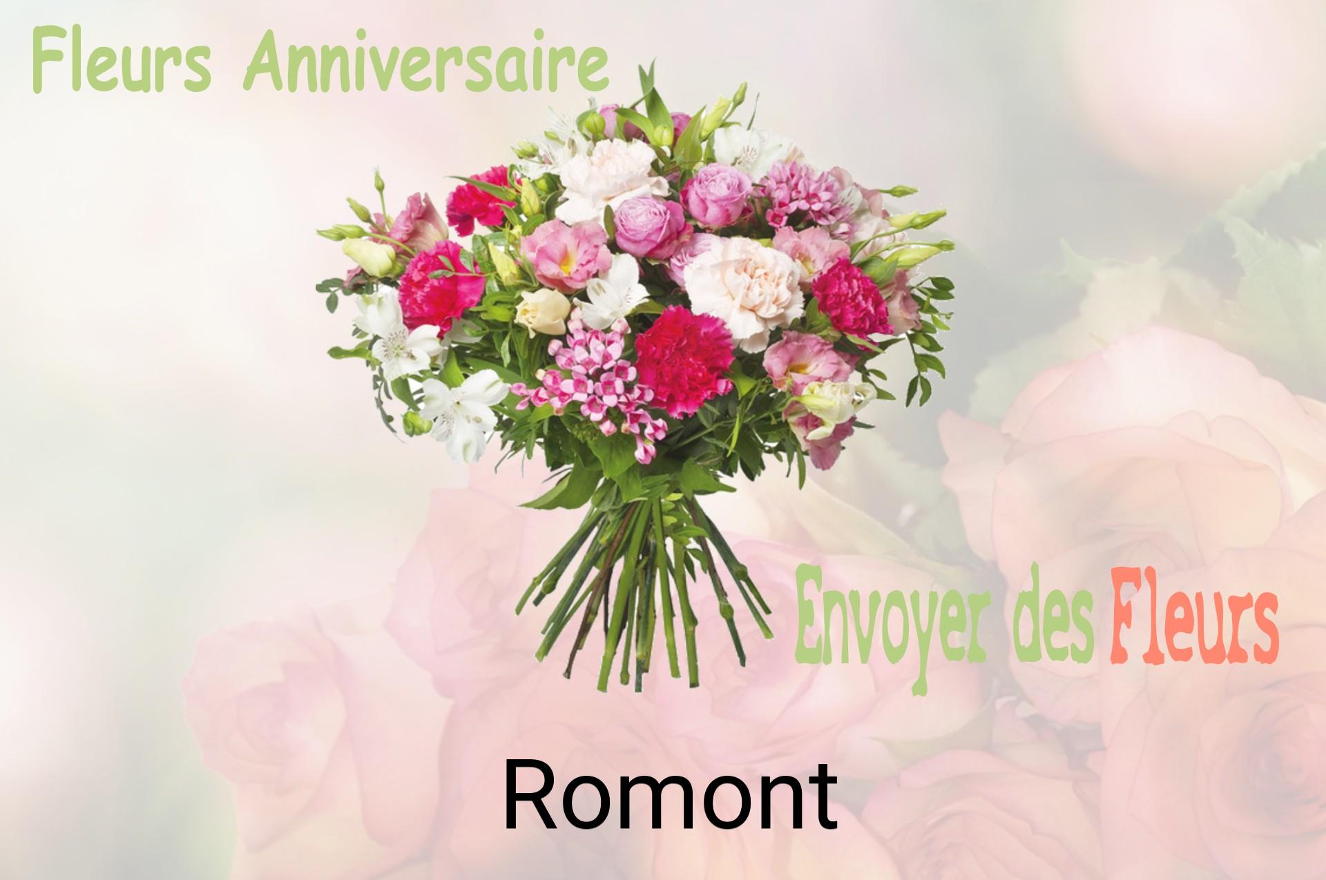 Bouquet de fleurs d’anniversaire livré à Romont